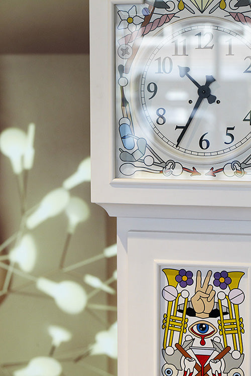 moooi altdeutsche clock wit