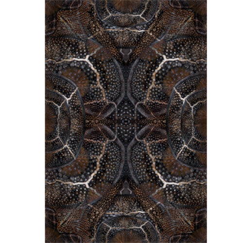 moooi carpets blooming seadragon vloerkleed bruin