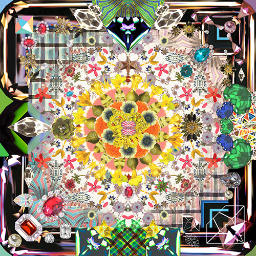 moooi carpets jewels garden vloerkleed meerkleurig