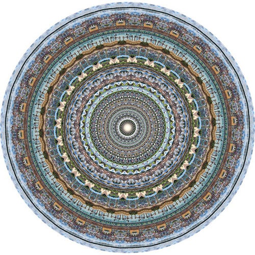 moooi carpets minneapolis vloerkleed blauw