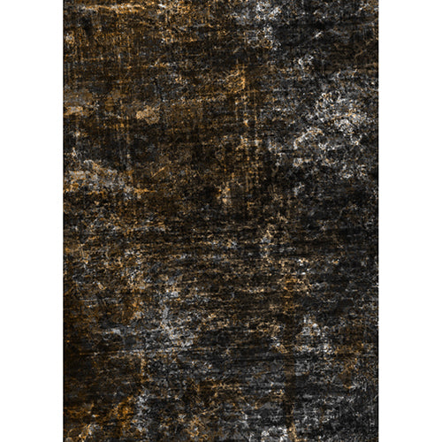 moooi carpets painted texture vloerkleed bruin