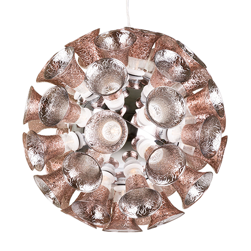 moooi chalice lamp chroom rose