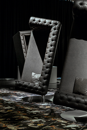 moooi charleston bank zwart