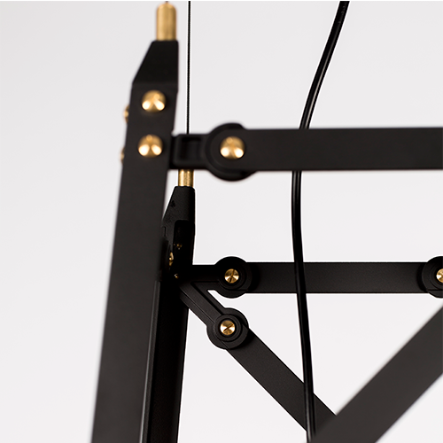 moooi construction hanglamp zwart