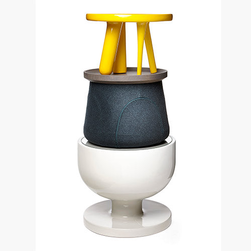 moooi elements 2 bijzettafel geel blauw grijs