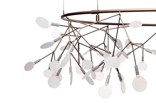 Moooi Heracleum Small Big O hanglamp koper