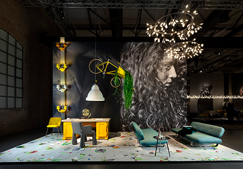 Moooi Heracleum small big O lamp koper kleur