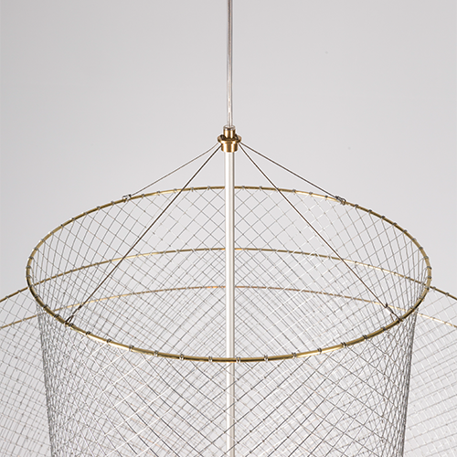 moooi meshmatics hanglamp small goud