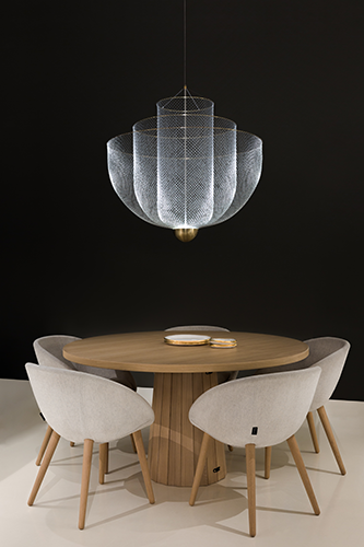 moooi meshmatics small hanglamp goud