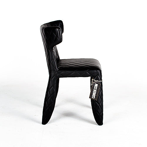 moooi monster armchair zwart leder