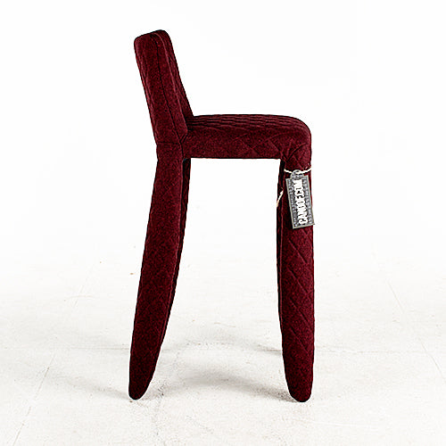 moooi monster barstool divina melange bordeaux rood