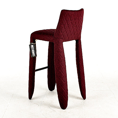 moooi monster barstool divina melange bordeaux