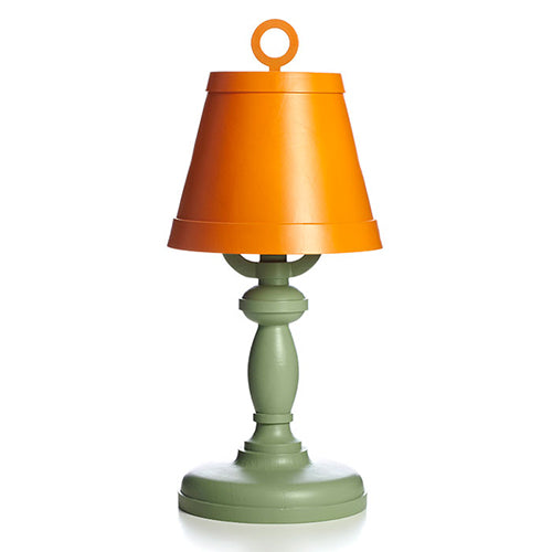 moooi paper table lamp patchwork 10 groen oranje