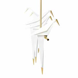 moooi perch light branch hanglamp wit goud