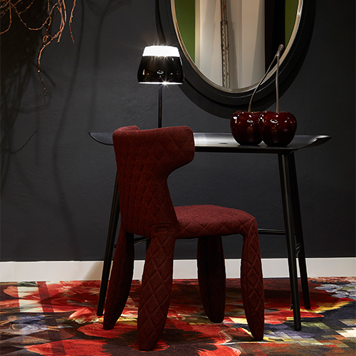 moooi woood bureau zwart