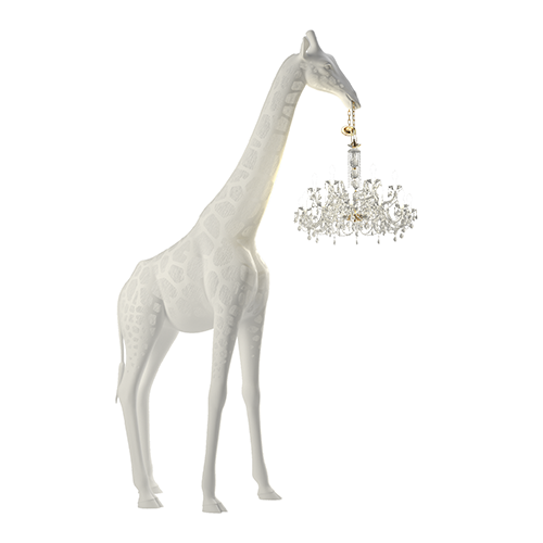 qeeboo giraffe lamp wit