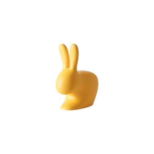 Qeeboo rabbit XS geel deurstopper