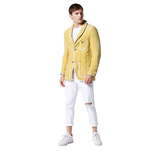 Baindoux Royal Blazer geel/wit
