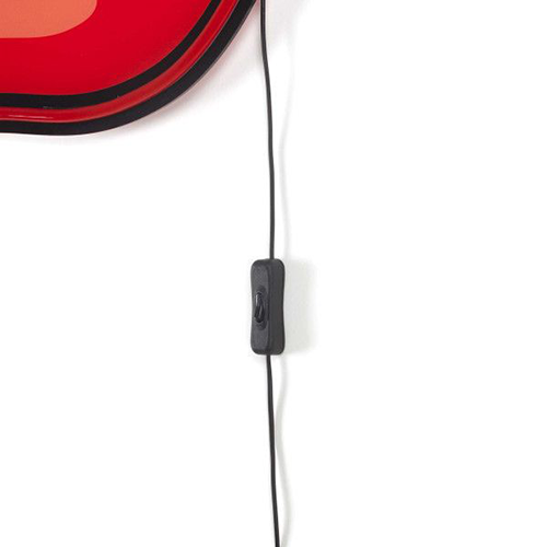 seletti blow wandlamp rood