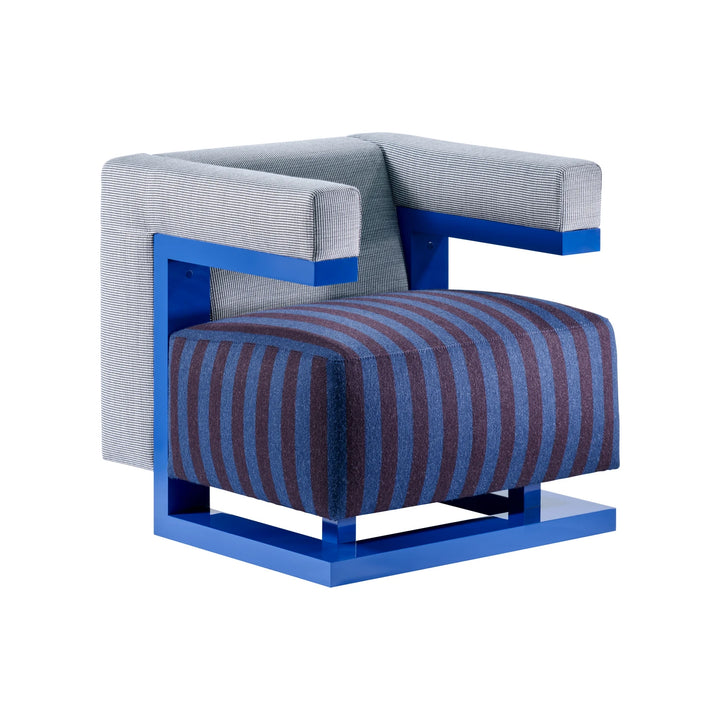 Tecta F51N fauteuil blauw