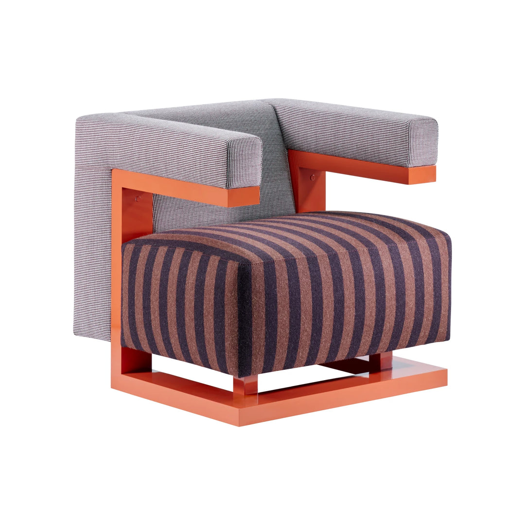 Tecta F51N fauteuil oranje
