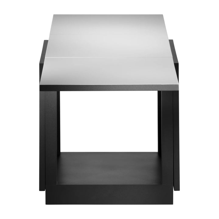 Tecta K10N bijzettafel lichtgrijs open kubus