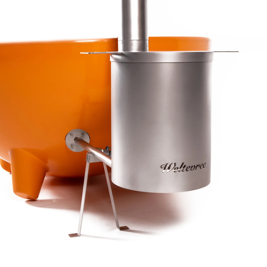 Weltevree Chimney voor Dutchtub met logo