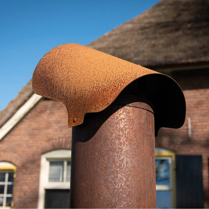 Weltevree Outdooroven Chimney Cowl zijkant