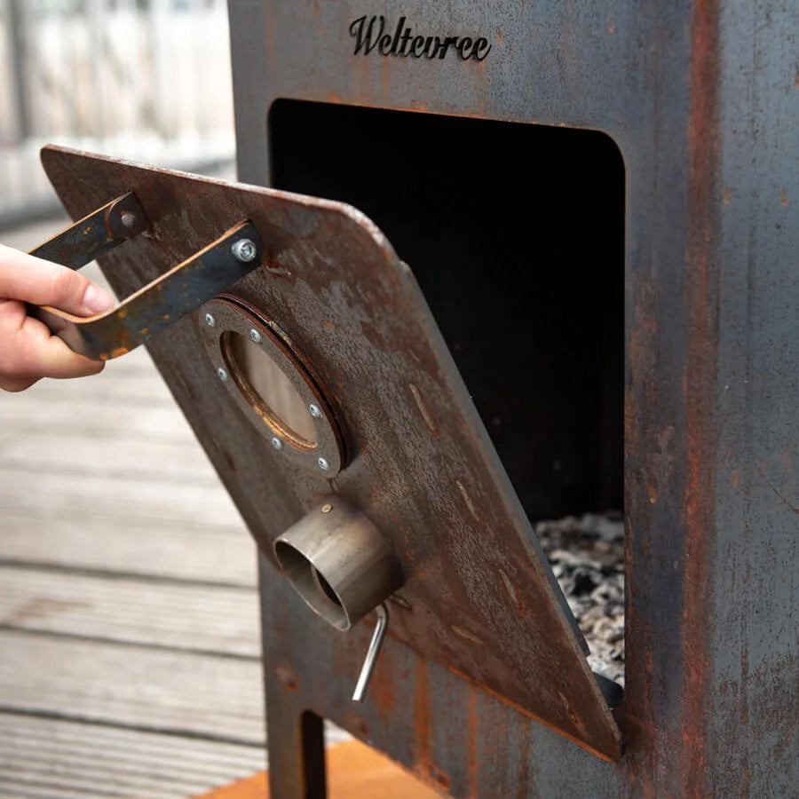 Weltevree Outdooroven met open Door