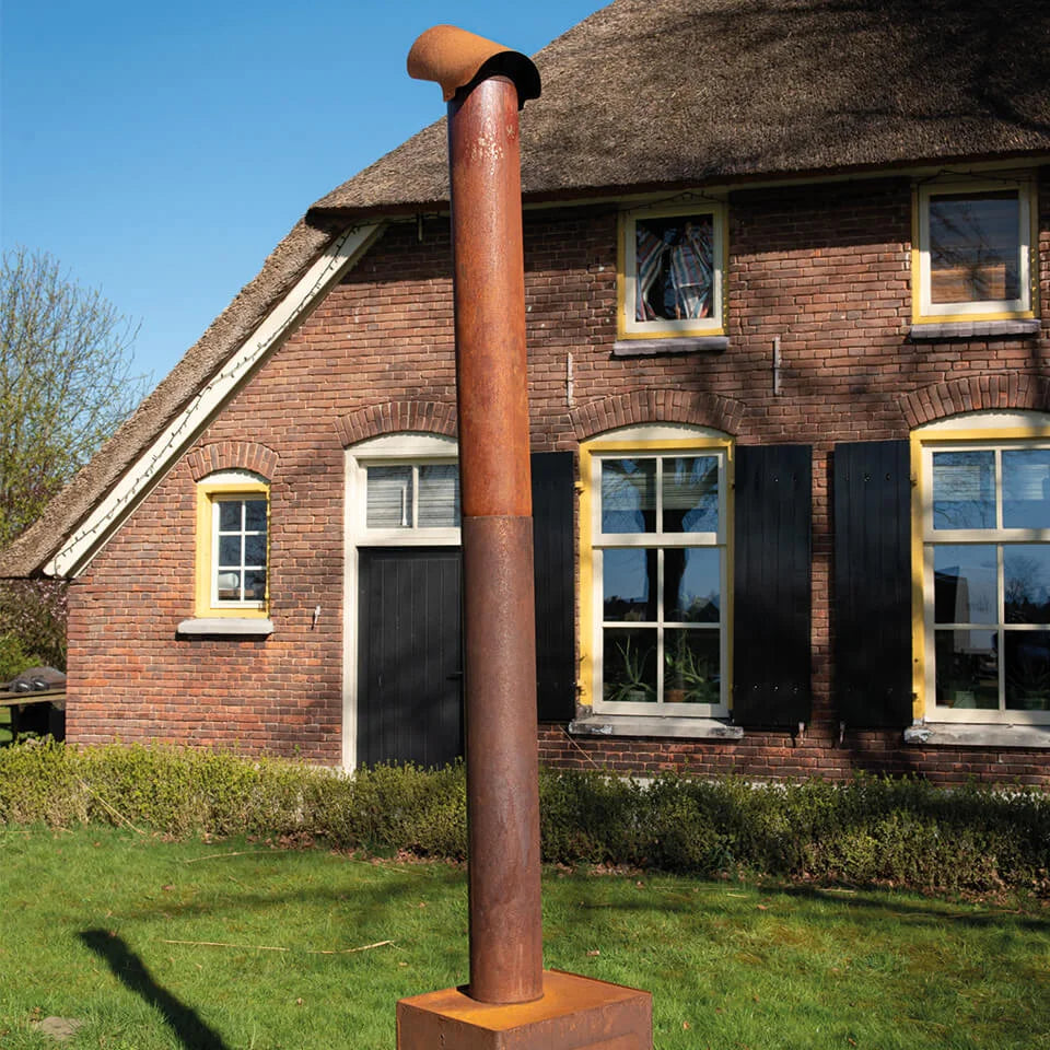 Weltevree Outdooroven met Extra Meter Chimney Pipe en Chimney Cowl