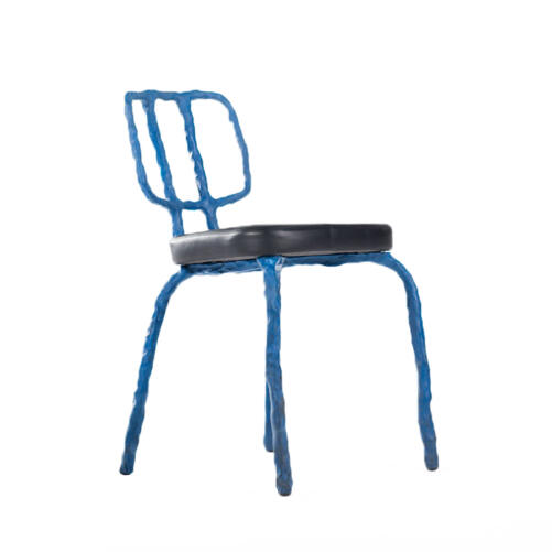 Maarten Baas Plain Clay stoel blauw