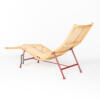 lensvelt cane divan sofa rood