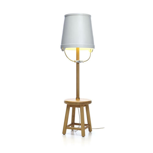moooi bucket floor lamp wit