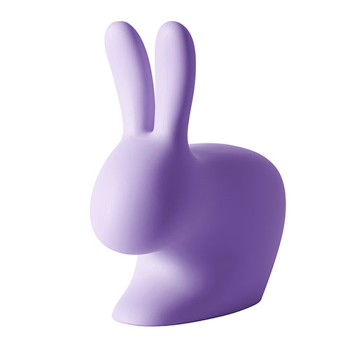 qeeboo rabbit chair violet