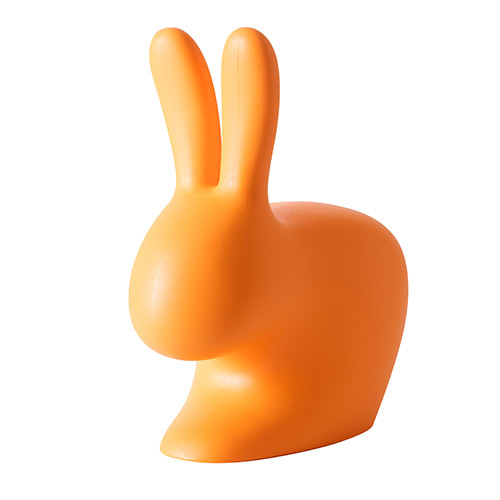 qeeboo rabbit chair oranje