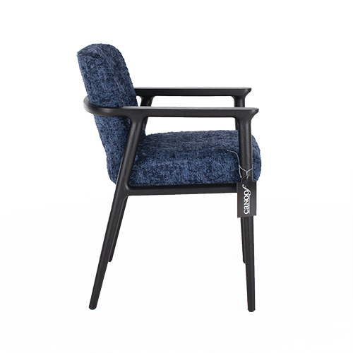 Moooi Zio Dining chair blauw / zwart