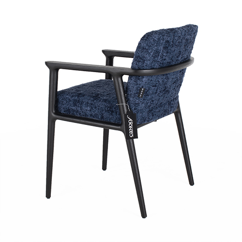 Moooi Zio Dining chair blauw / zwart