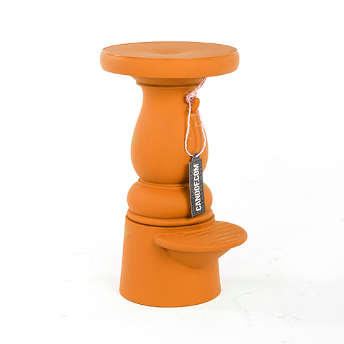 moooi new antiques bar stool oranje