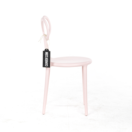 qeeboo ribbon chair roze