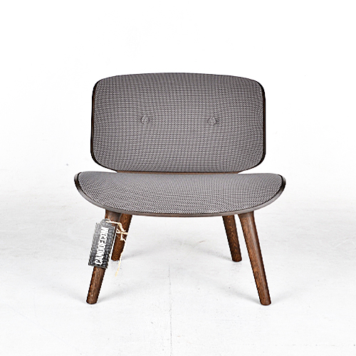 moooi nut lounge chair and footstool