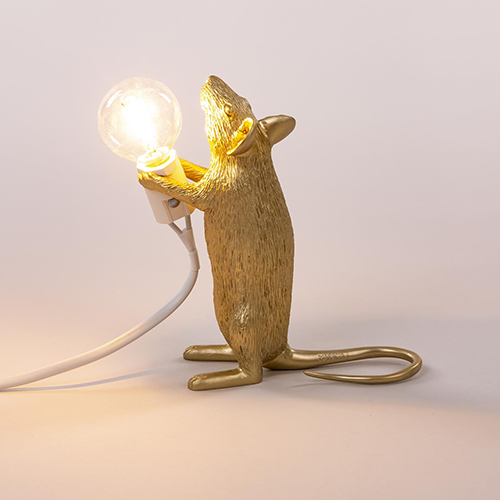 Seletti muis goud USB lichtbron) - Canoof.nl