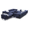 Moooi Zliq Island bank blauw