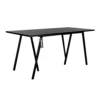 Hay loop stand table tafel zwart
