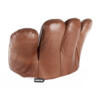 Poltronova Joe fauteuil bruin leder