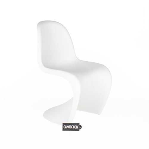 vitra verner panton chair wit klassieke zithoogt