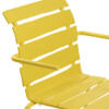 Maarten Baas Aligned Chair Armleuningen geel