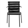 Maarten Baas Aligned chair armleuning zwart