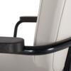 vitra fauteuil direction pivotant bureaustoel grijs zwart