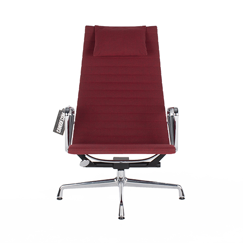 Vitra EA124 fauteuil rood