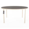 Muller van severen wooden table notenhout wit